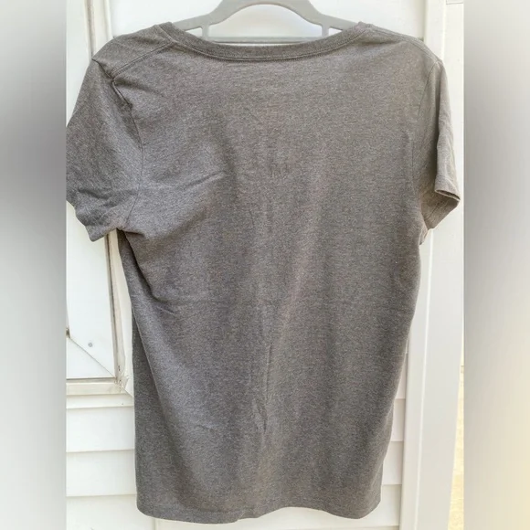 The North Face Women's Gray V-Neck T-Shirt - Picture 3 of 3
